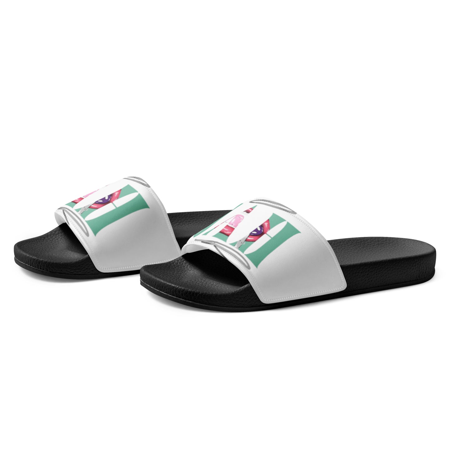 Green JAH Women Slides