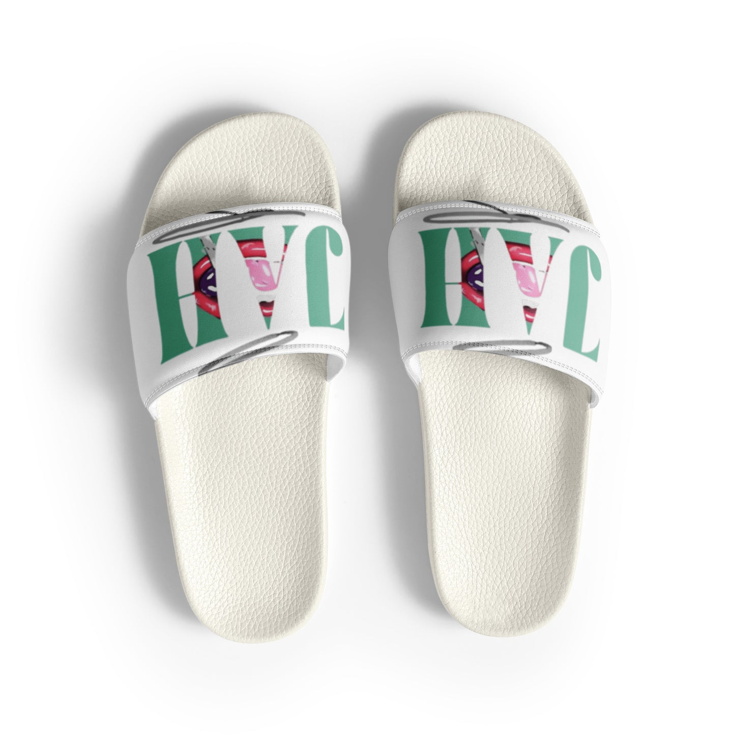 Green JAH Women Slides