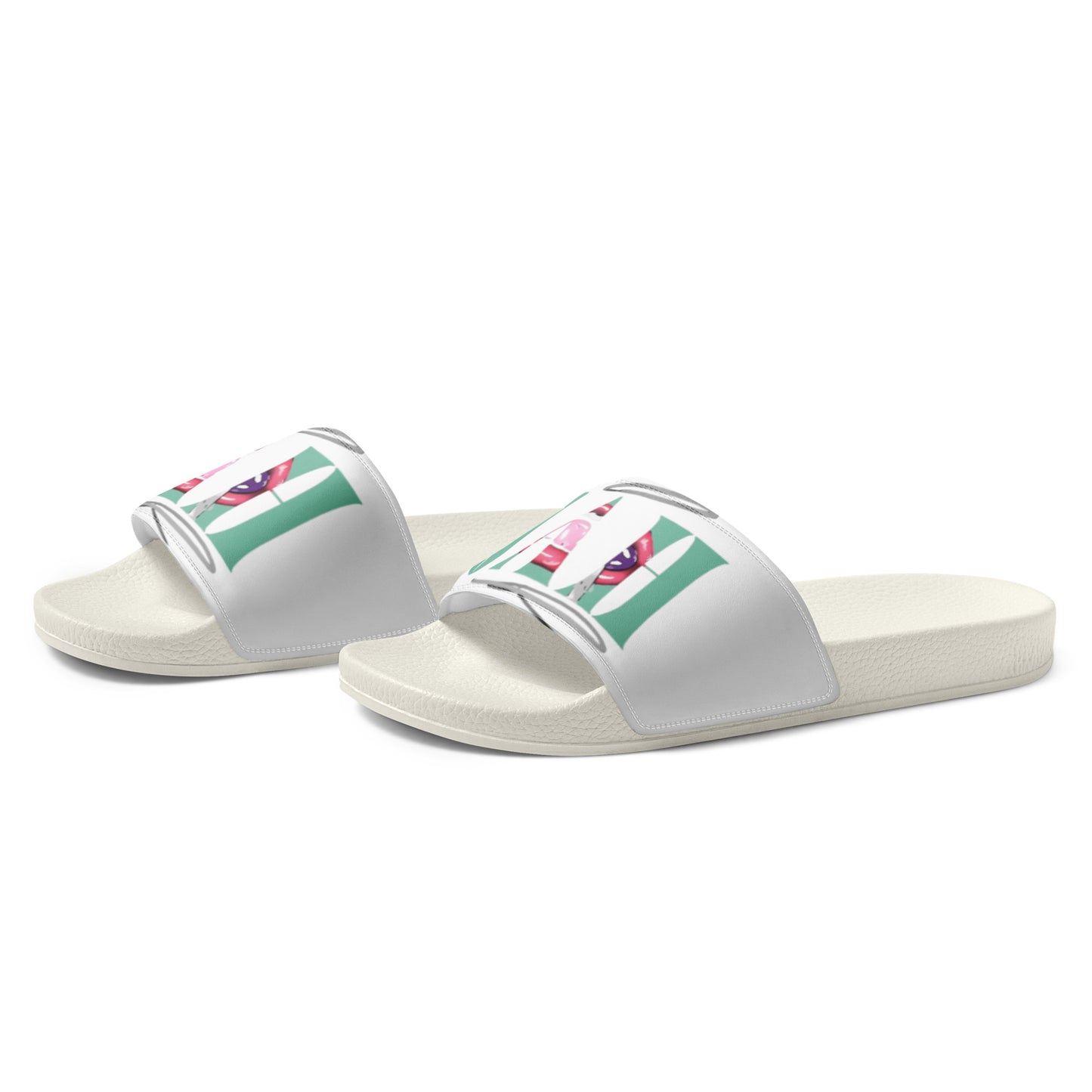 Green JAH Women Slides